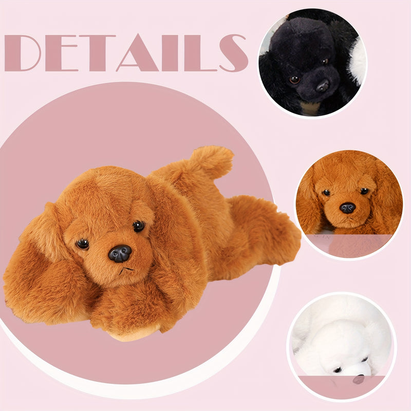 Lying Dog Plush Toy Simulation