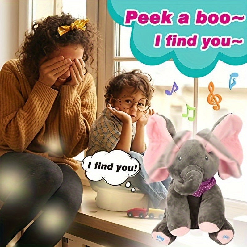 Interactive Singing Elephant Plush Toy