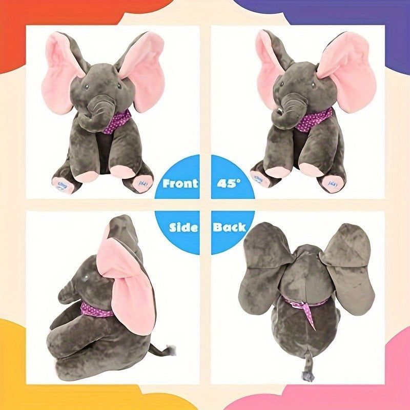 Interactive Singing Elephant Plush Toy