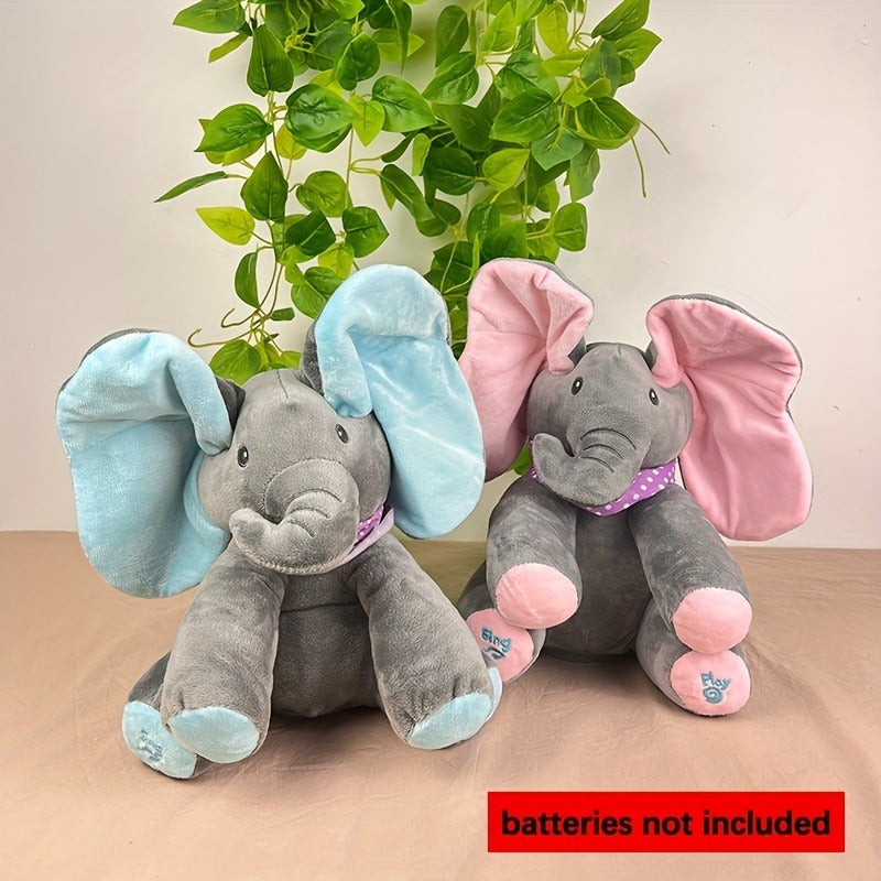 Interactive Singing Elephant Plush Toy