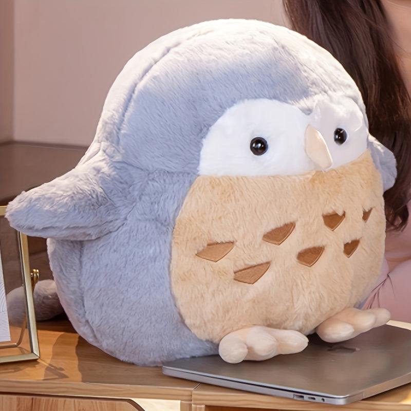 Round Owl Plush Toy