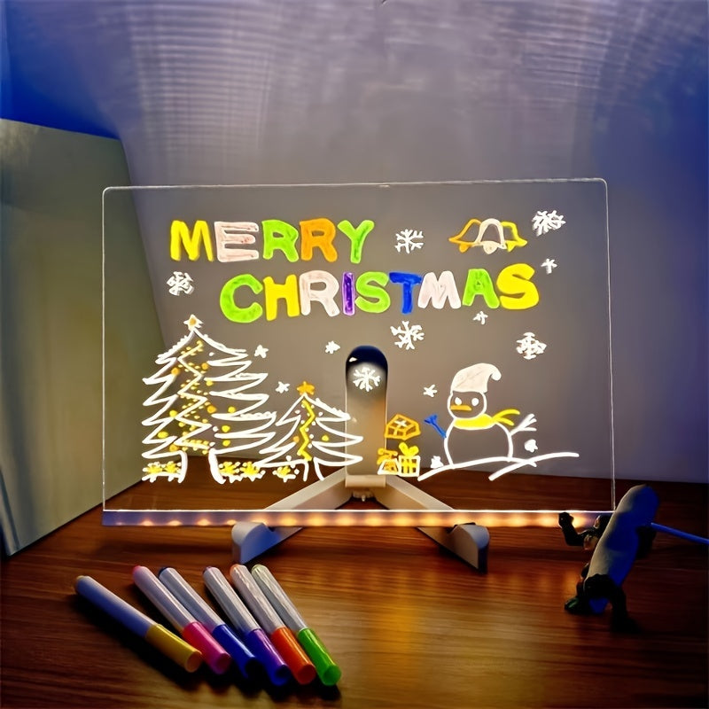 DIY Erasable LED Acrylic Writing Board