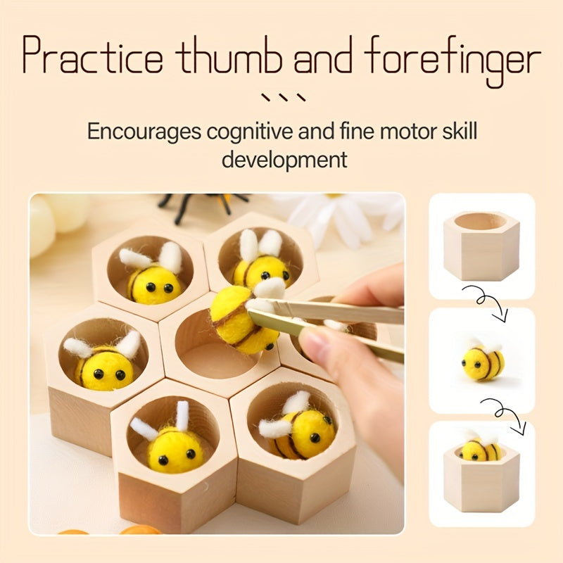 Wooden Honeycomb Toys