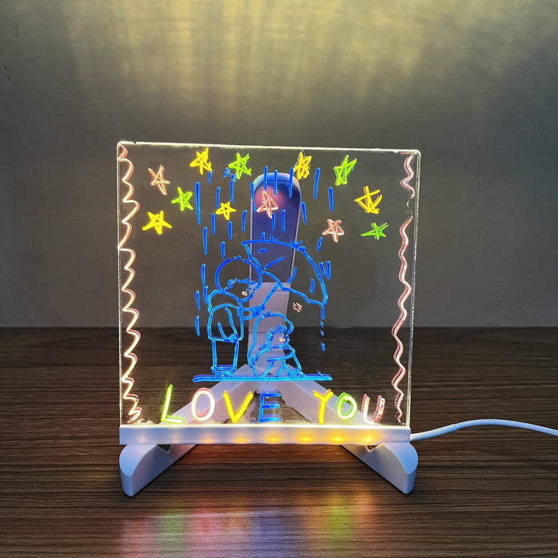 DIY Erasable LED Acrylic Writing Board