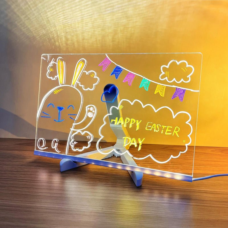 DIY Erasable LED Acrylic Writing Board