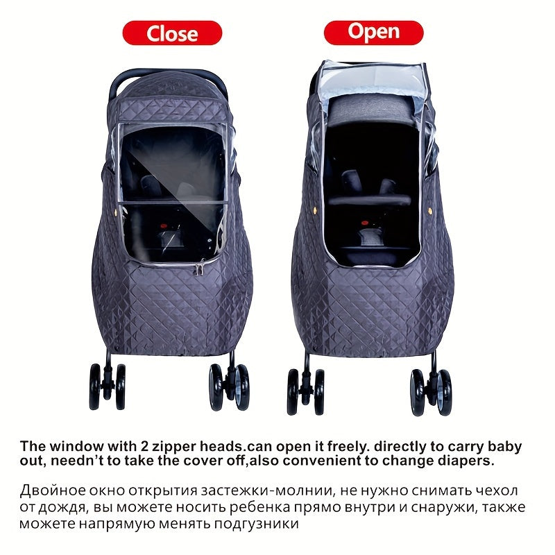 All-Weather Youngsters Stroller Rain Cover