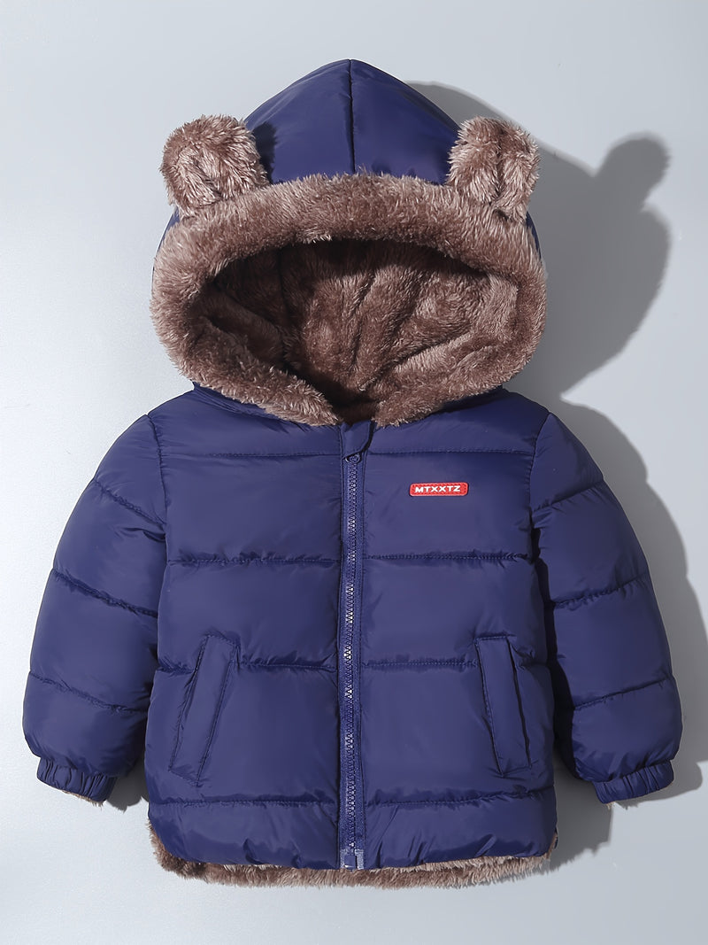 Winter Hoodie With Bear Ear