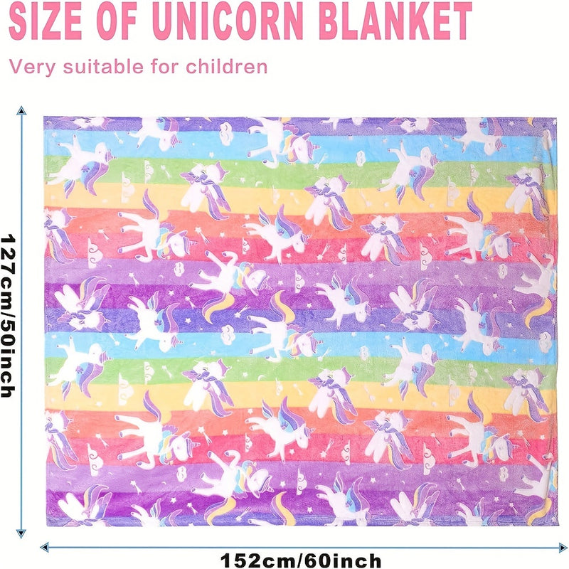 Blanket Unicorns Glow In The Dark