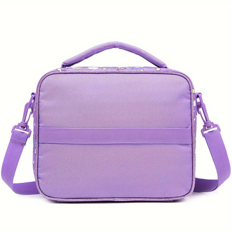 Crossbody Bag With Adjustable Strap And Zipper Closure