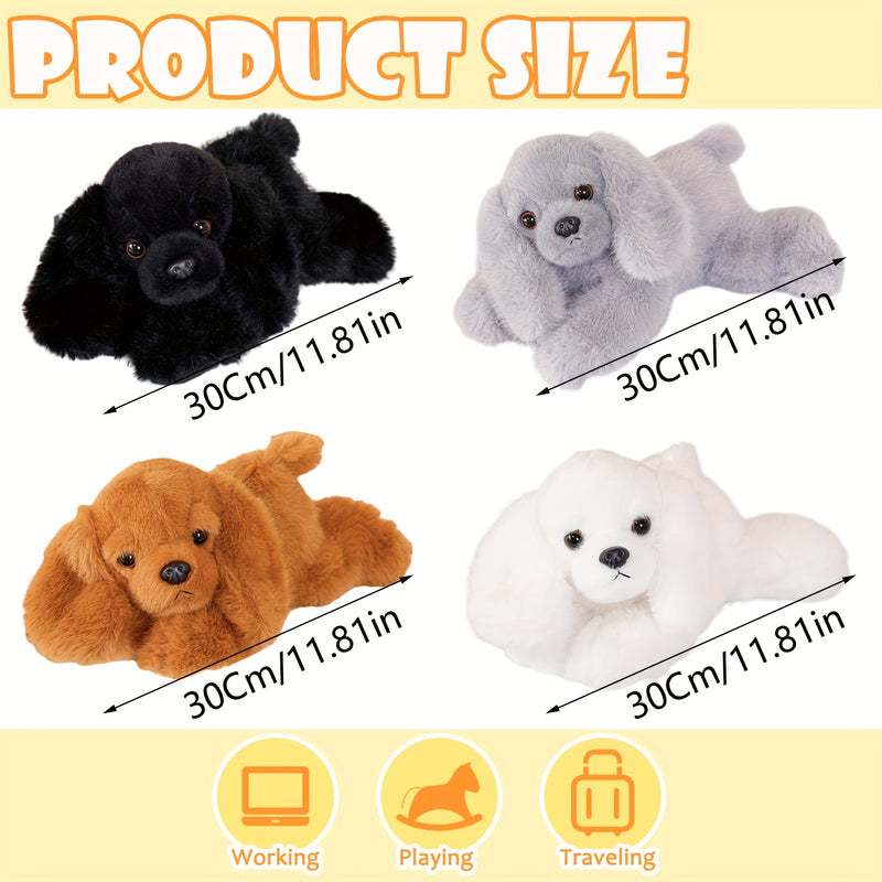 Lying Dog Plush Toy Simulation