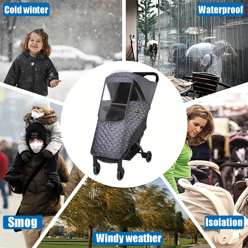 All-Weather Youngsters Stroller Rain Cover