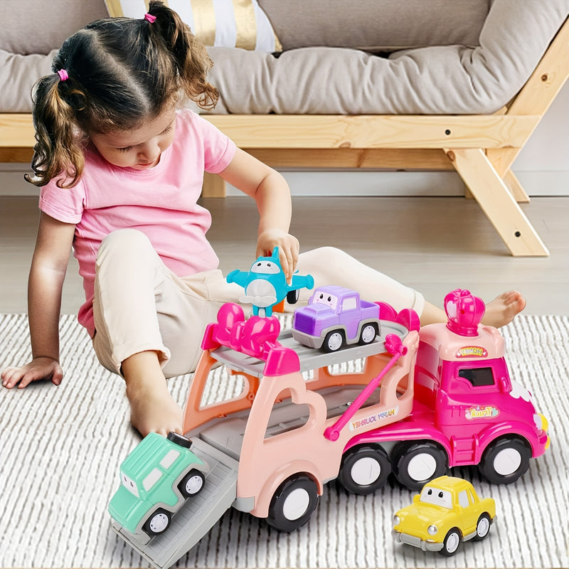 Pink Princess Transport Carrier Trucks