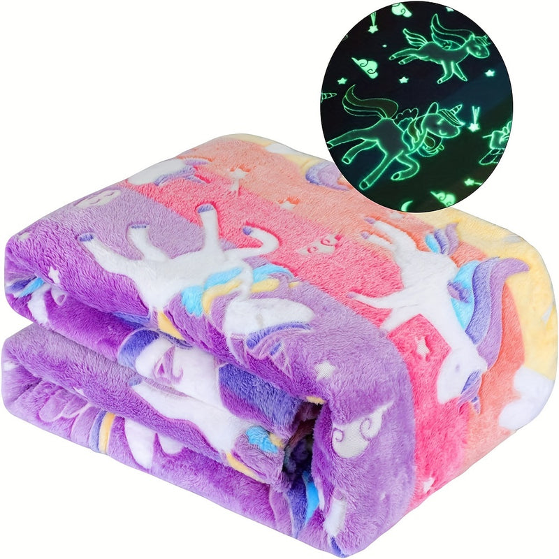 Blanket Unicorns Glow In The Dark