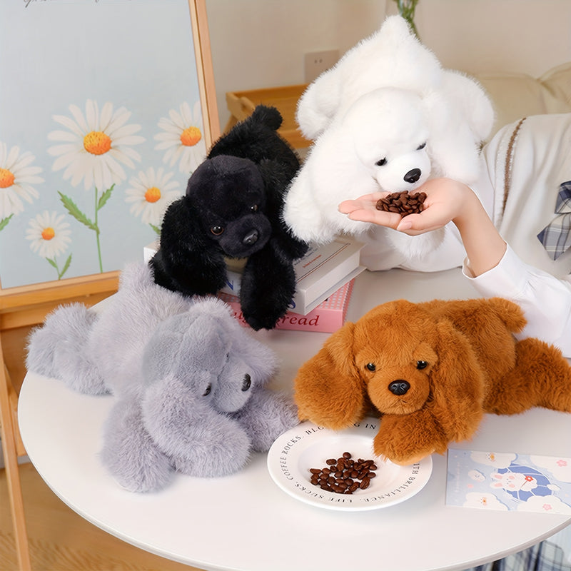 Lying Dog Plush Toy Simulation