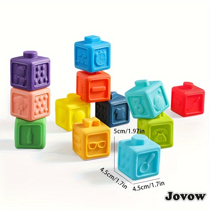 Soft Rubber Building Blocks