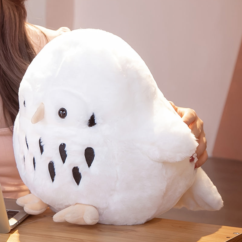 Round Owl Plush Toy