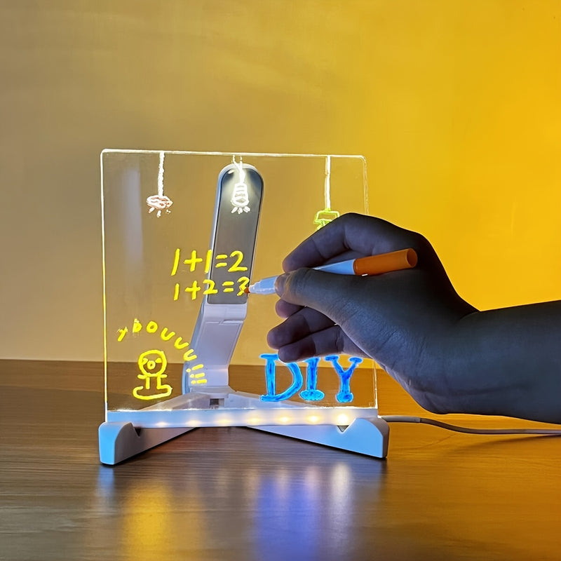 DIY Erasable LED Acrylic Writing Board