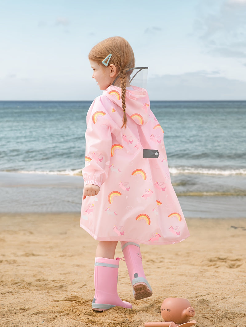 Lightweight  Raincoats Blue and pink